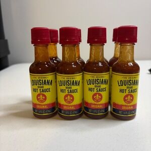 The Original Louisiana Brand Hot Sauce Original 1.6oz 8 bottle Bundle